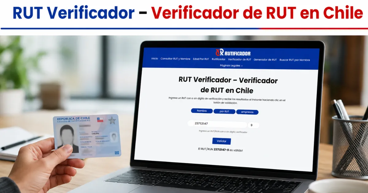 RUT Verificador - Validar y Verificar RUT en Chile 2026
